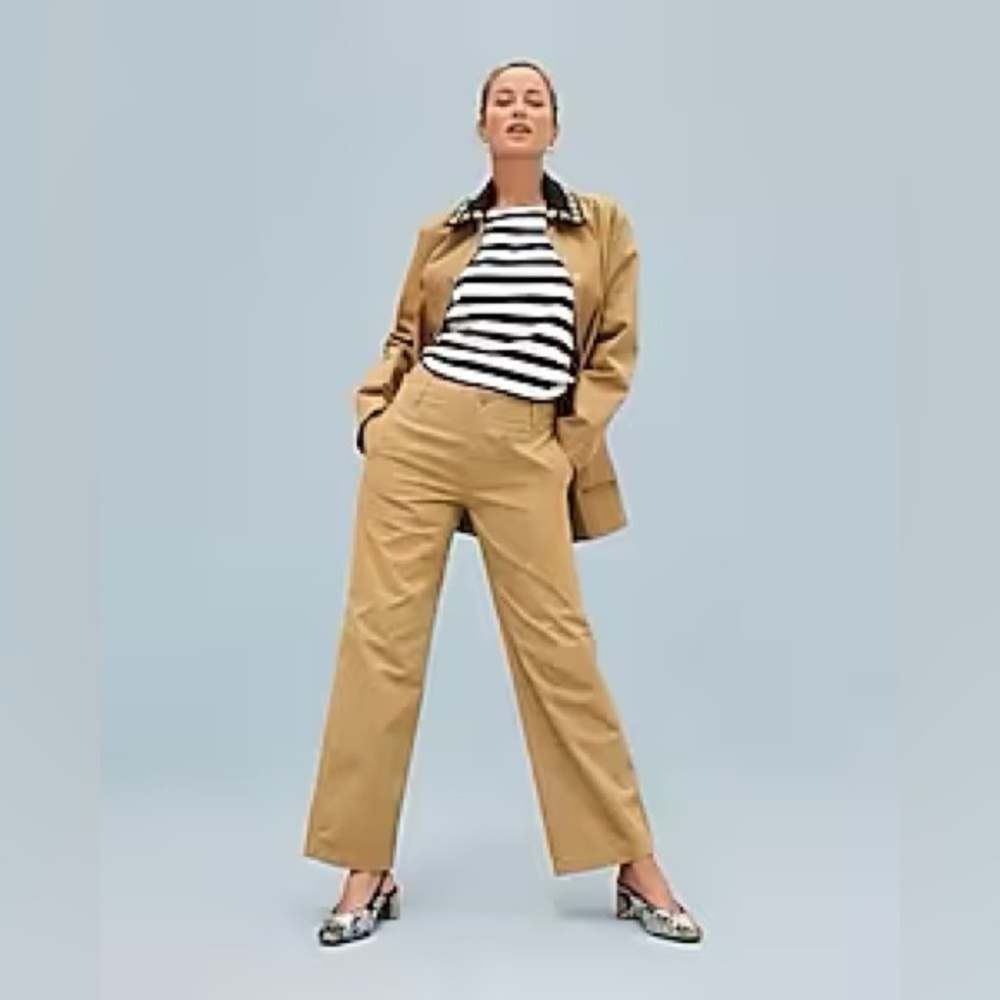J. CREW: Sailor heritage chino pant in olive green